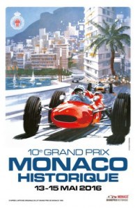 poster monaco GP historic